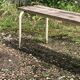 Vintage school bench