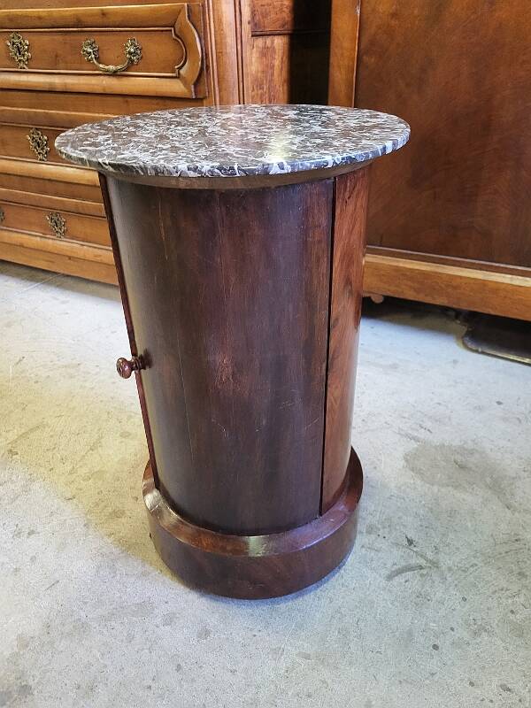 Empire mahogany night table called somno n° 2