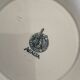 Iron pedestal dish