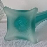 Vintage glass paste soliflore vase