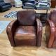 Paire de fauteuils Club Art Déco