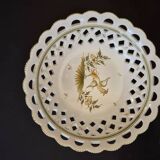 Moustiers earthenware fruit bowl