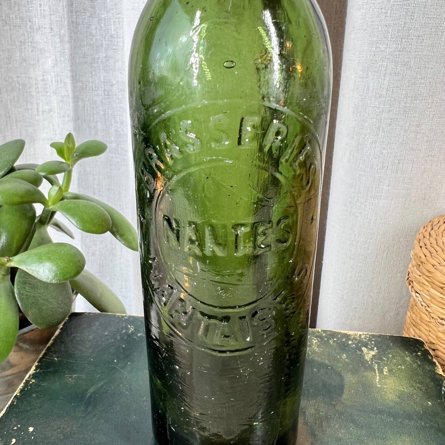 Old bottle “Brasseries Nantaises”