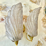 Carl Fagerlund by Orrifors double wall lamp, 1980s