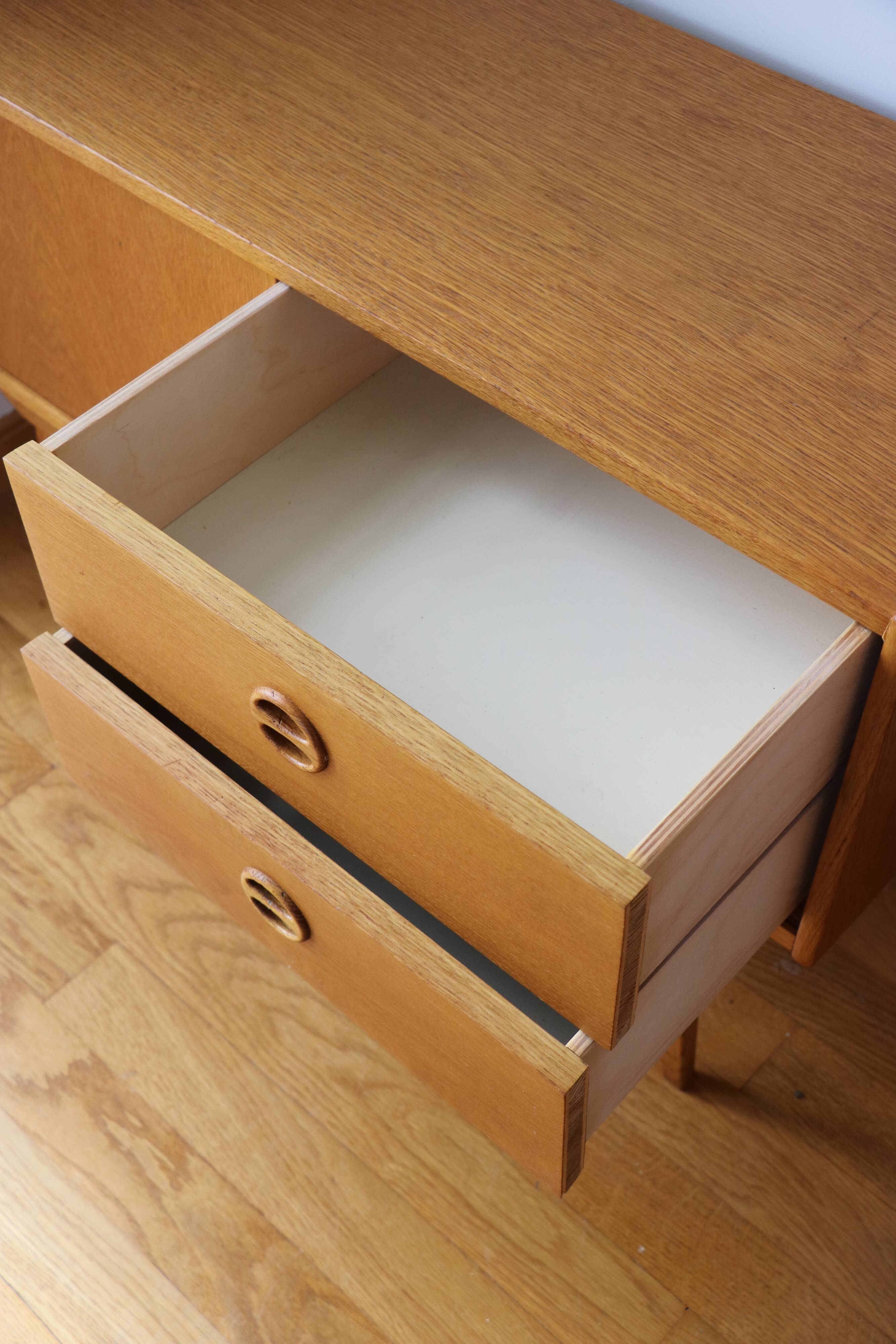 Low sideboard or small Scandinavian TV cabinet, 1960