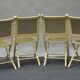 Lot of 4 folding chairs