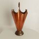 Vintage umbrella stand in Hollywood Regency style from the 1960s.