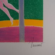 Albert zavaro : les trois grâces - lithographie originale signée