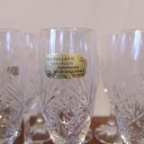 Ensemble à champagne en cristal de Baccarat