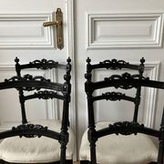 4 chaises volantes Napoléon III