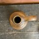 Old Lamp Base Vintage Beige Ceramic Candle Holder #D833