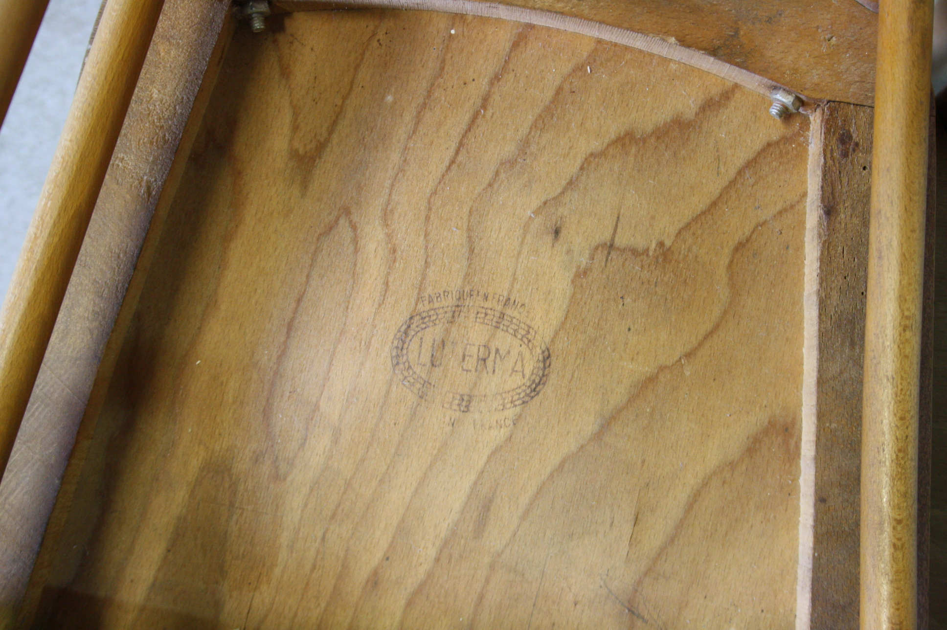 Three Luterma bistro chairs