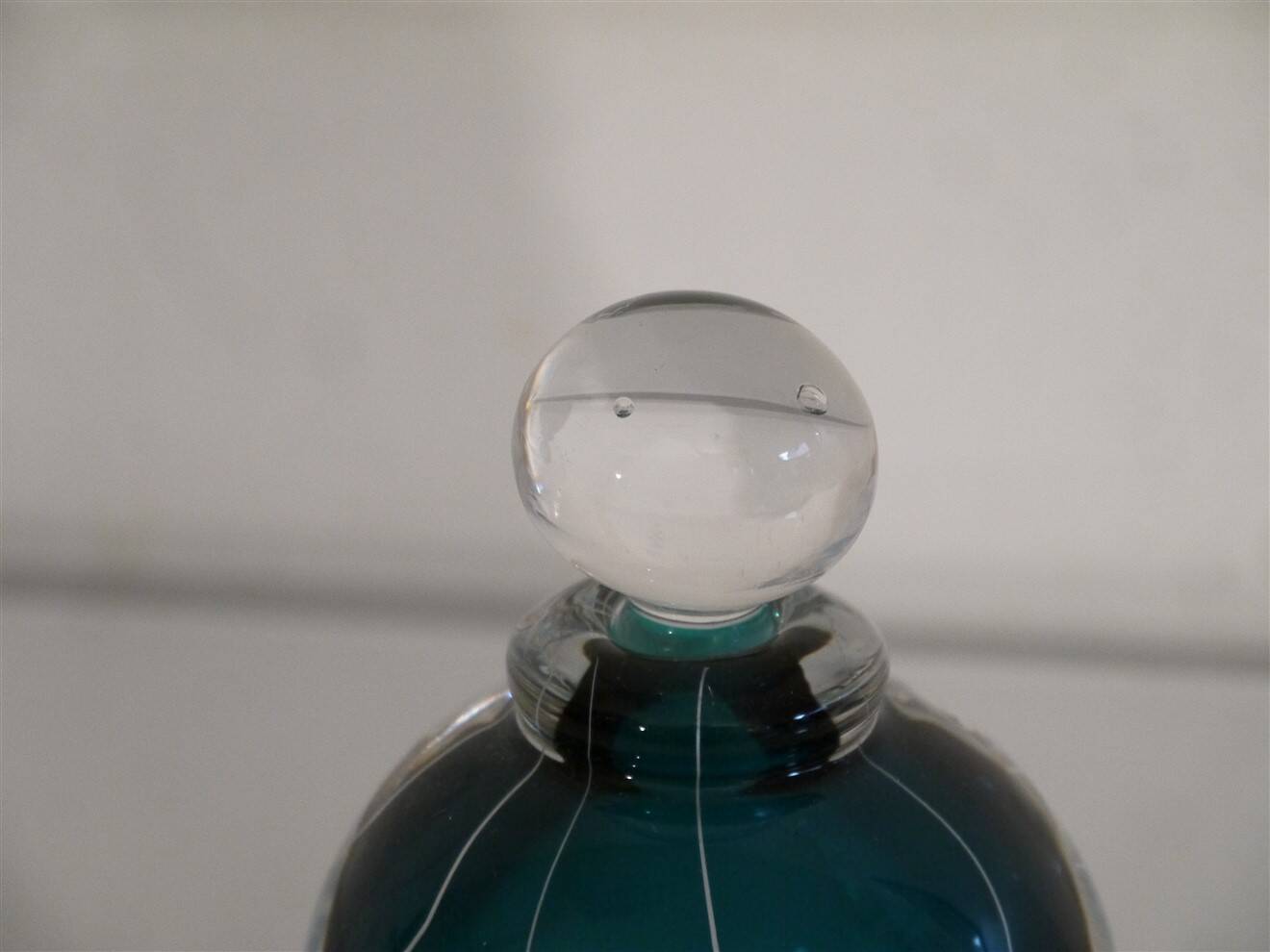 Murano glass bottle 1970