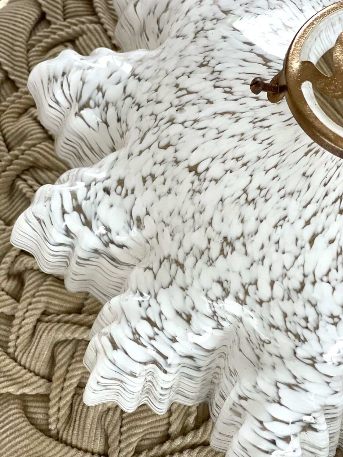 Clichy glass lampshade