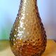 Carafes italienne en verre Empoli 1970
