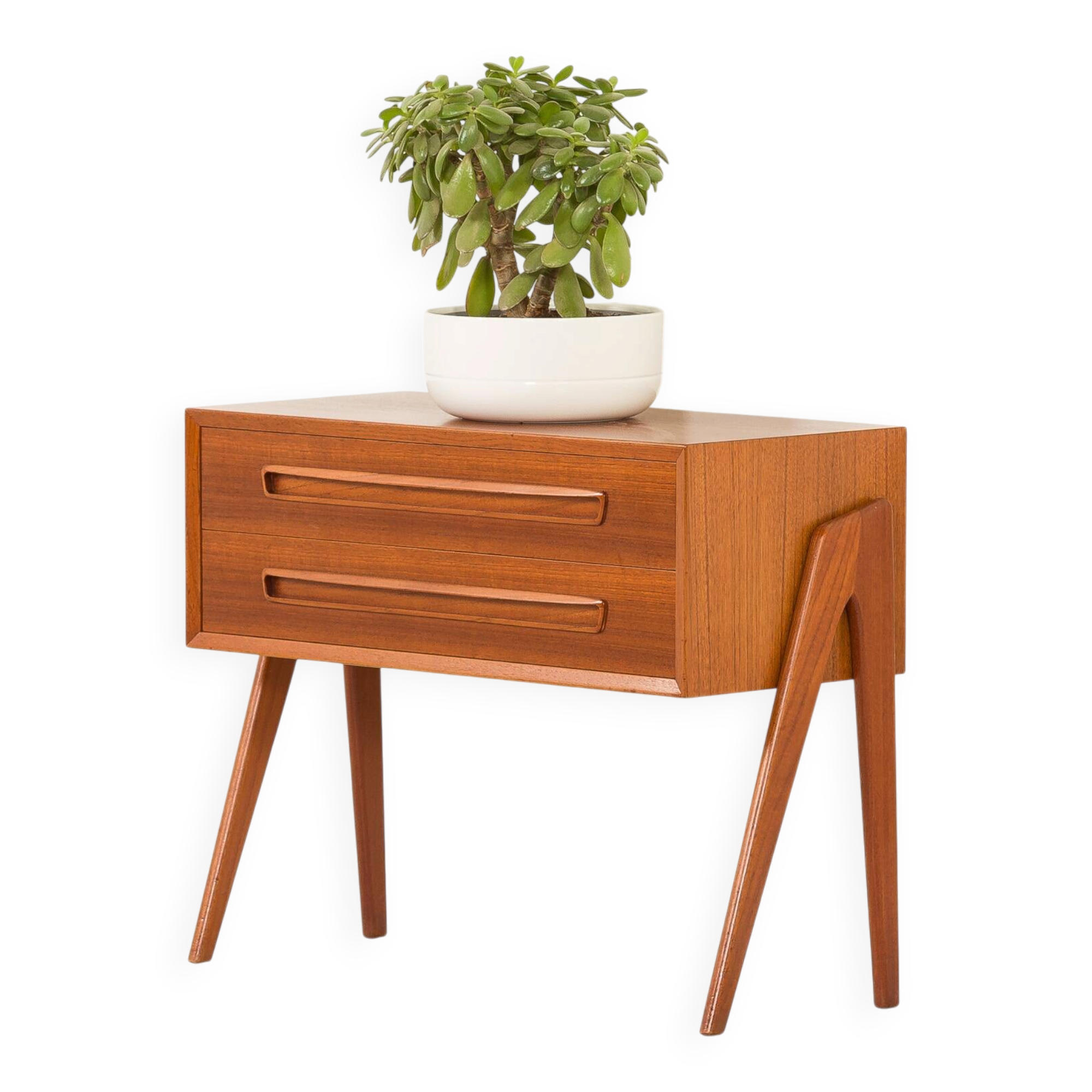 Danish petite teak dresser by Svenstrup Mobler, 1960s