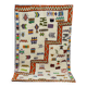Handmade moroccan berber carpet 253 x 160 cm