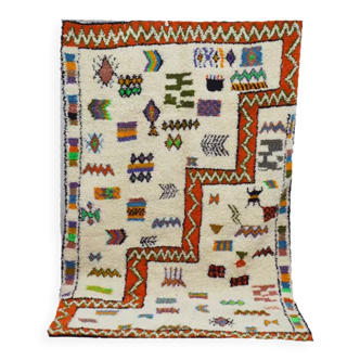 Handmade Moroccan Berber rug 253 x 160 cm