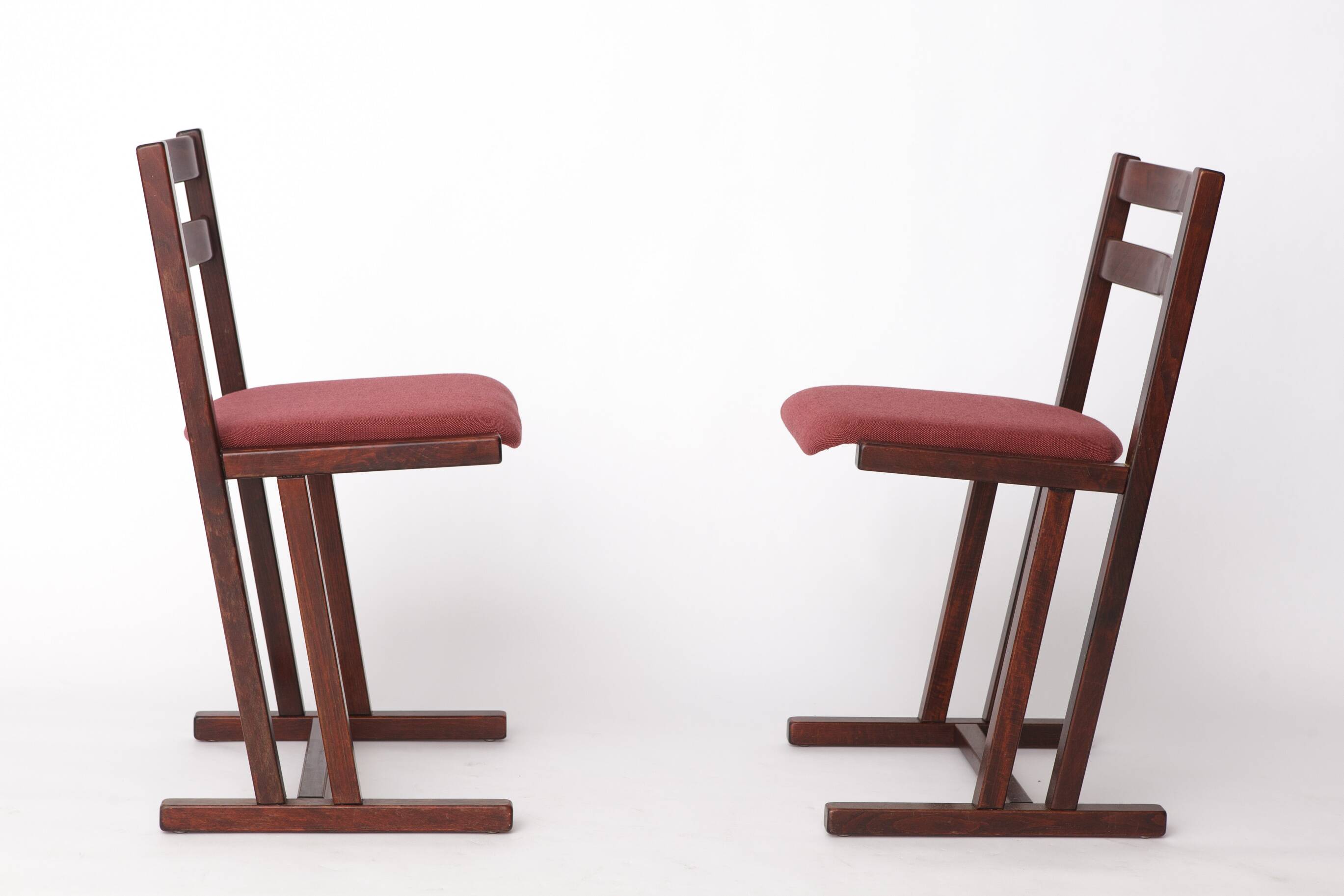 Pair of Vintage Casala Dining Chairs – Mid-Century German Design, Beechwood