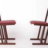 Pair of Vintage Casala Dining Chairs – Mid-Century German Design, Beechwood