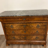 Louis Philippe commode with marble top
