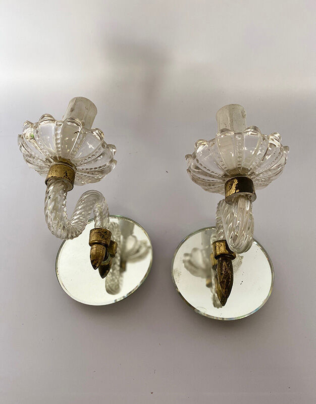 Pair of wall sconces