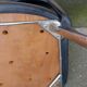 1 chaise noire 1960/70