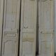 Set of 6 interior doors in fir of the nineteenth century