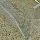 Roche Bobois plexiglass magazine rack 70