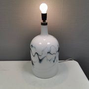 Crazy table lamp designed by Michael Bang for Holmegaard in 1973.