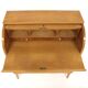Scandinavian secretary in elm, Swedish modern, Sweden, 1940.