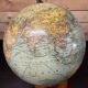 Antique 1920s German table globe by renowned makers Columbus