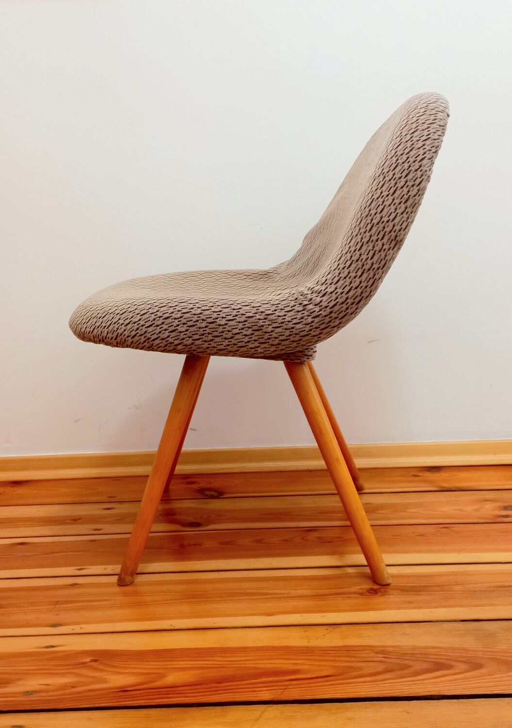 Set of 4 chairs by Miroslav Navratil, Czechoslovakia, 1960s