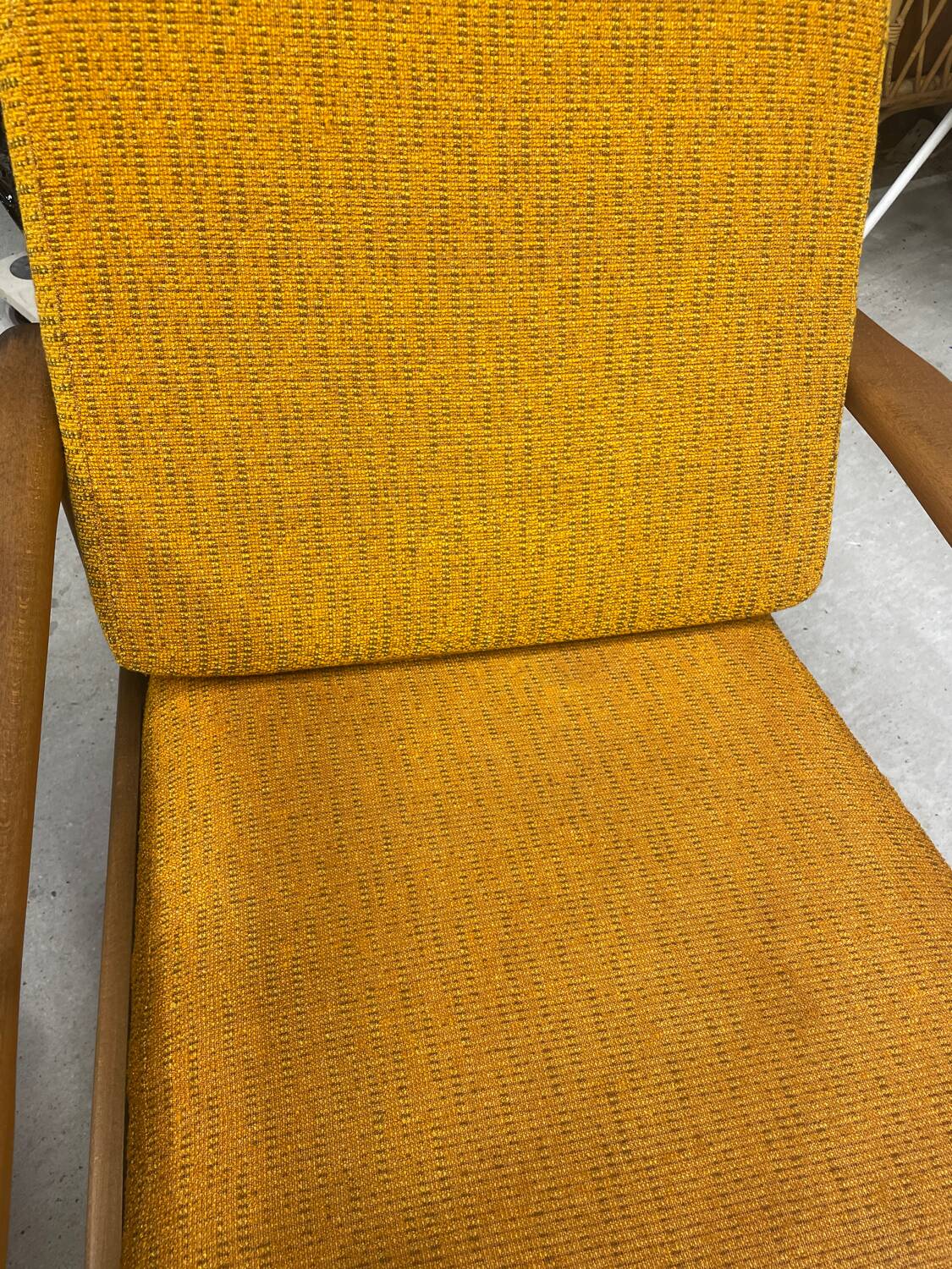Saffron armchair pair