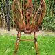 4 Windsor wheelback chairs in dark oak