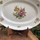 Plats de service ovales Digoin Sarreguemines charme d’antan