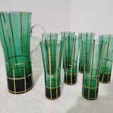 Service à orangeade vintage années 50