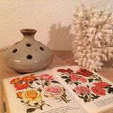 Vase pique fleurs grès Dehoux JM Luc en Diois