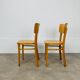 Paire de chaises bistrot Thonet, bois, années 60