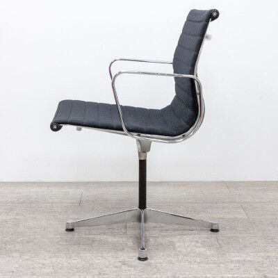 Herman Miller EA108 chair in black and chrome