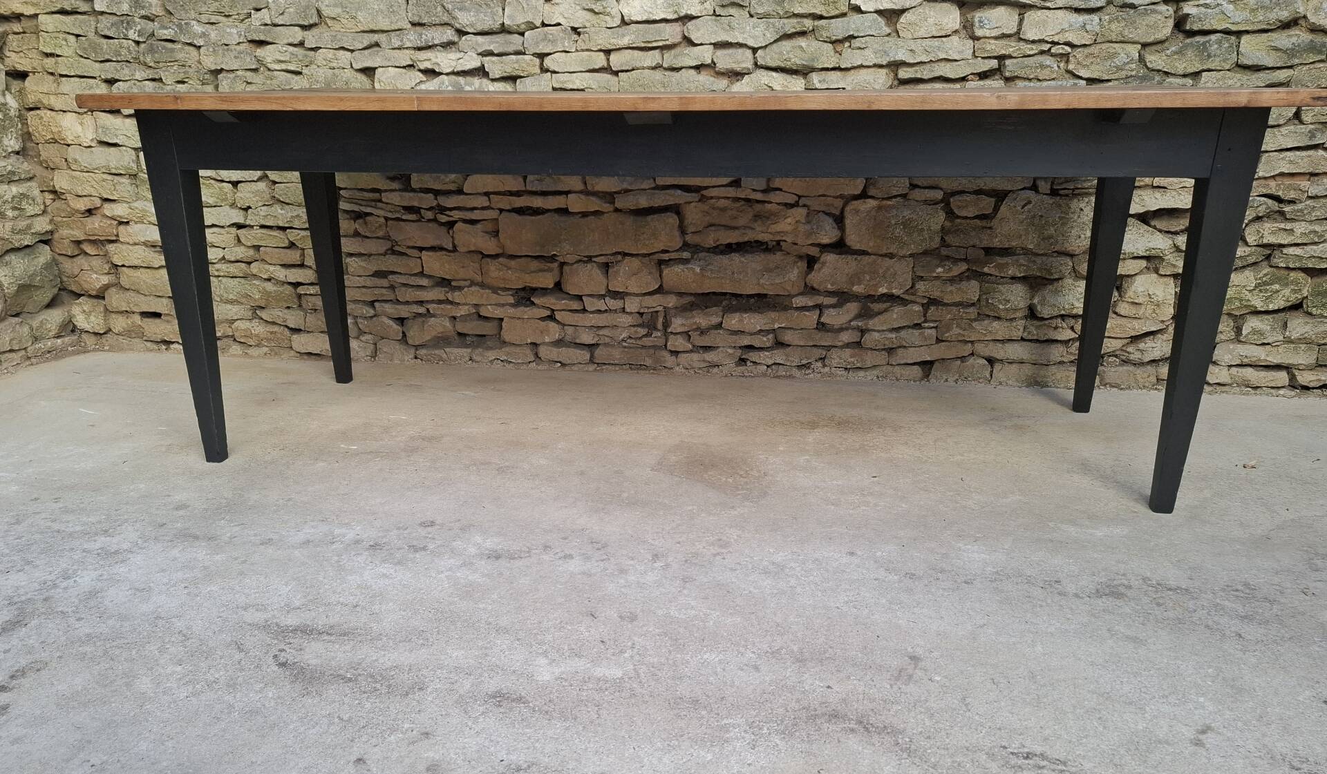 Oak farmhouse table 200cm