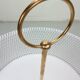 Vintage white metal and brass planter or basked, France 1960s