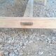 Table de ferme bois brut
