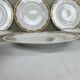 8 art deco dinner plates