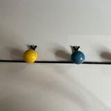 Wall coat rack