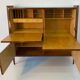 Italian Mahogany Secretaire Cabinet, 1950s