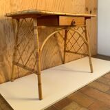 Rattan desk