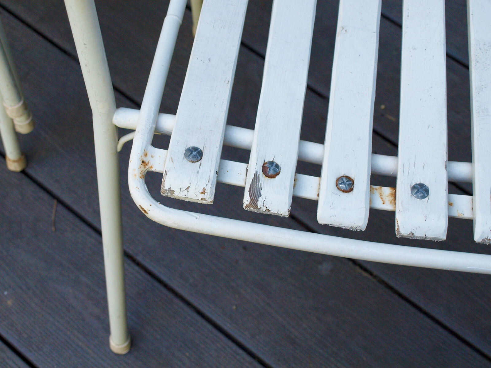 Suite of 4 Emu garden chairs