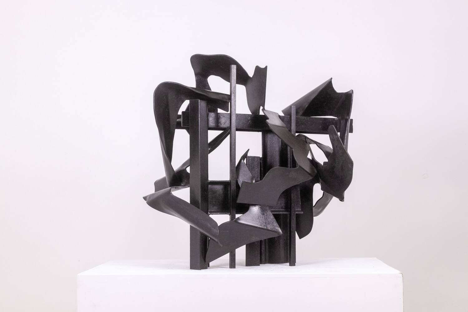Jean Campa. Patinated metal sculpture. Year 1995.