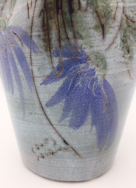 Vallauris vase ceramic signed Honoré Camos